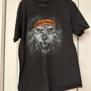 (L) Mens Lion Tough Mudder T Shirt